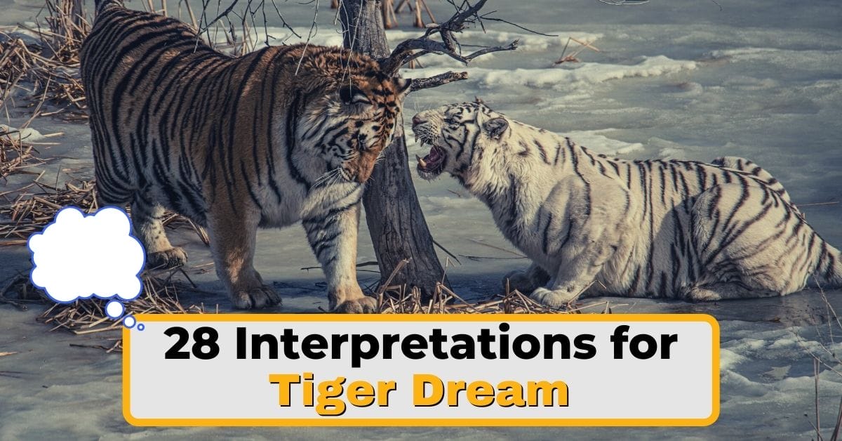 28 Tiger Dream Interpretations&Meanings In 2025